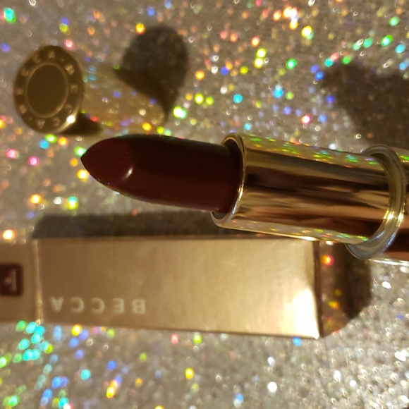 🌟HP🌟🧚‍♀️🌟MAROON BECCA DISCONTINUED Ultimate Lipstick Love NWT - Picture 7 of 8